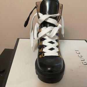 Black Gucci boots